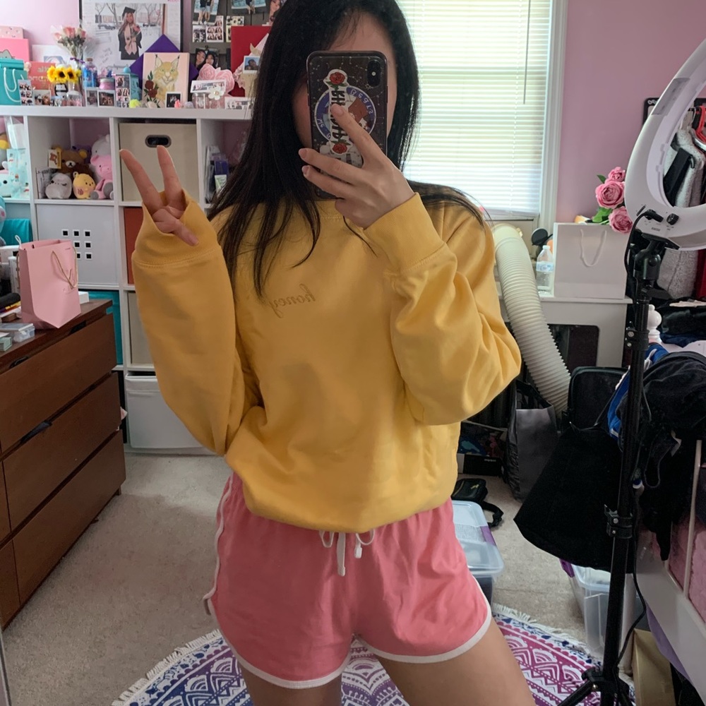 Brandy Melvilles Honey Sweatshirt